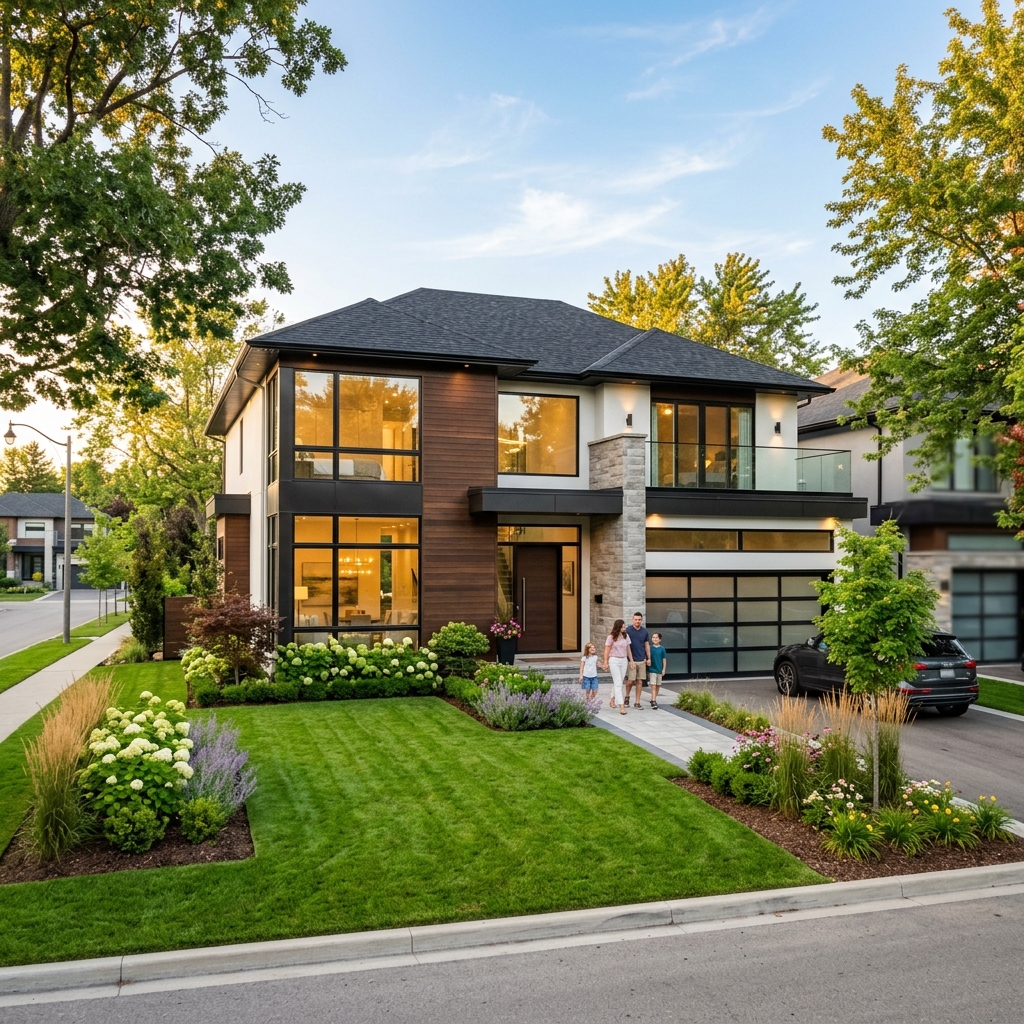 Home equity model house presentation